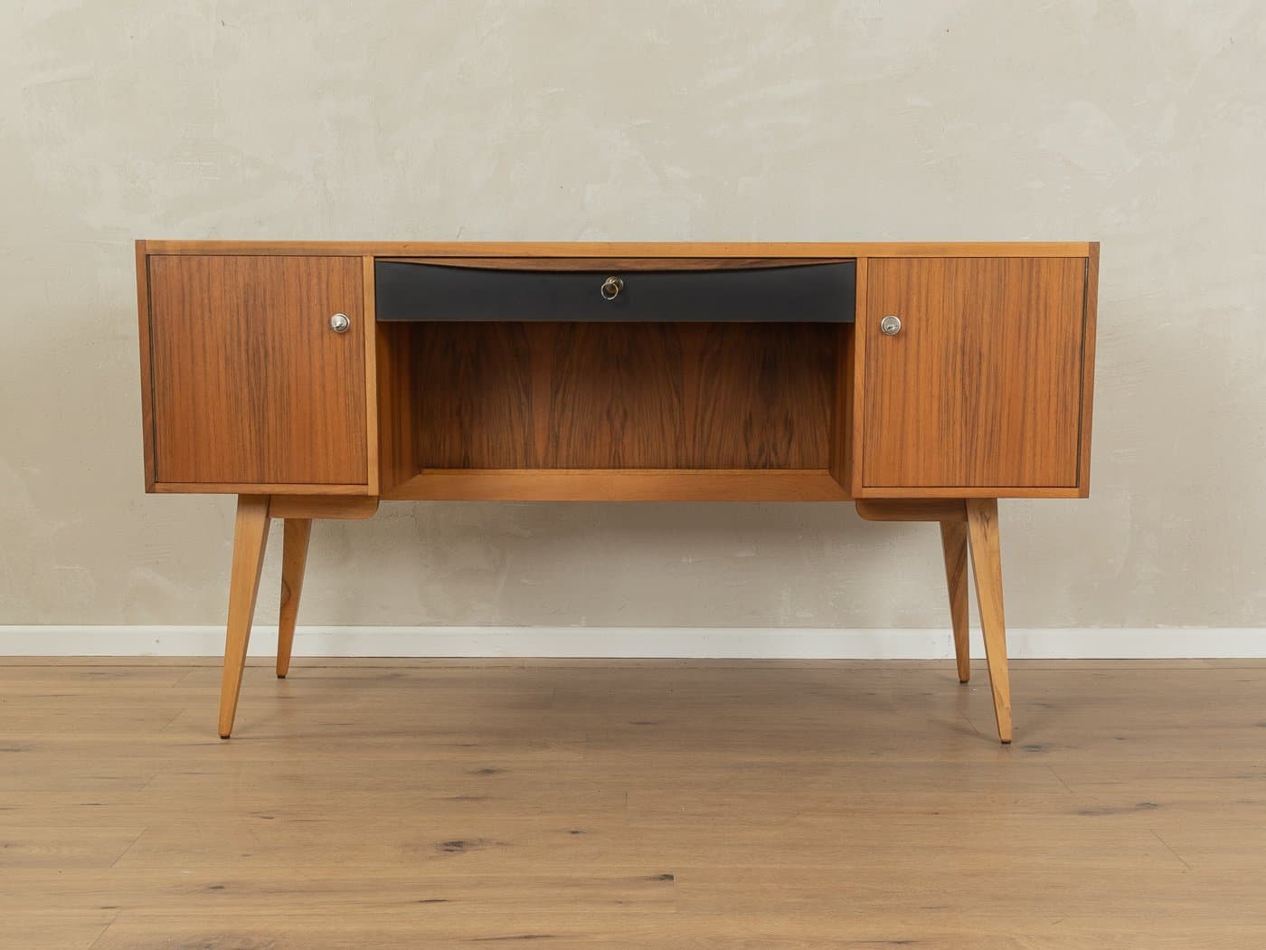 Desk, brown walnut, Germany, 1950s - 286298