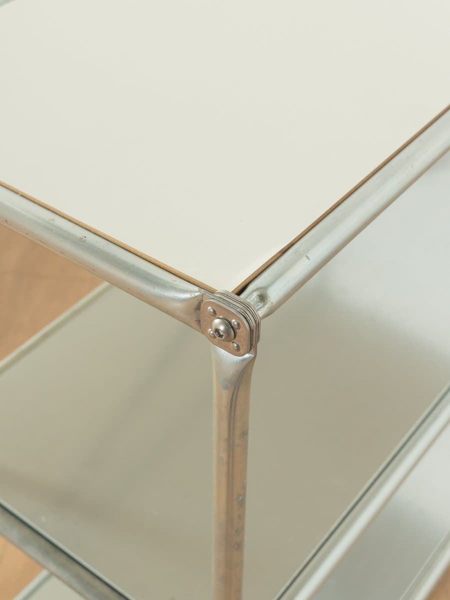 Desk System 180, silver stainless steel, Germany, 1980s. - 286282