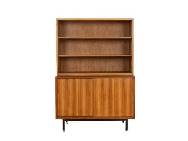 Komoda, orzech brązowy, Niemcy, lata 50. - WYMIARY