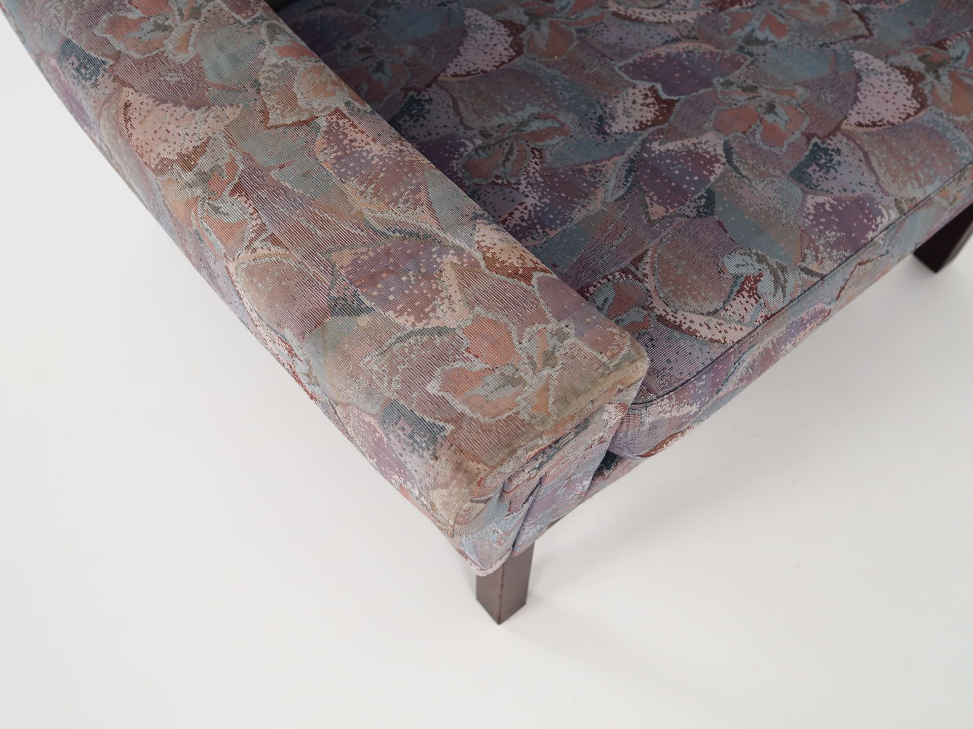 Armchair, violet, beech, Denmark, 1960s - 67514