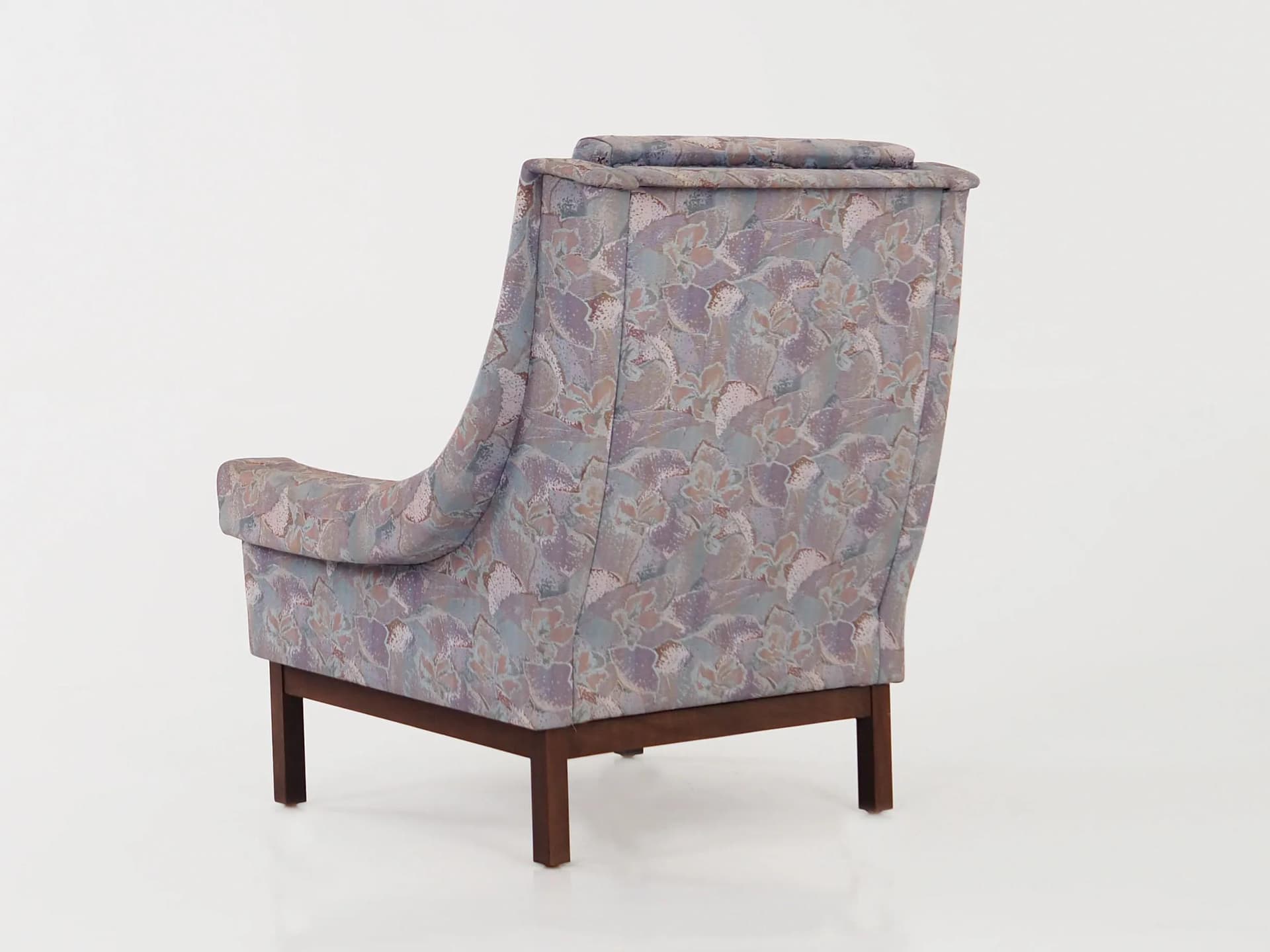 Armchair, violet, beech, Denmark, 1960s - 21057