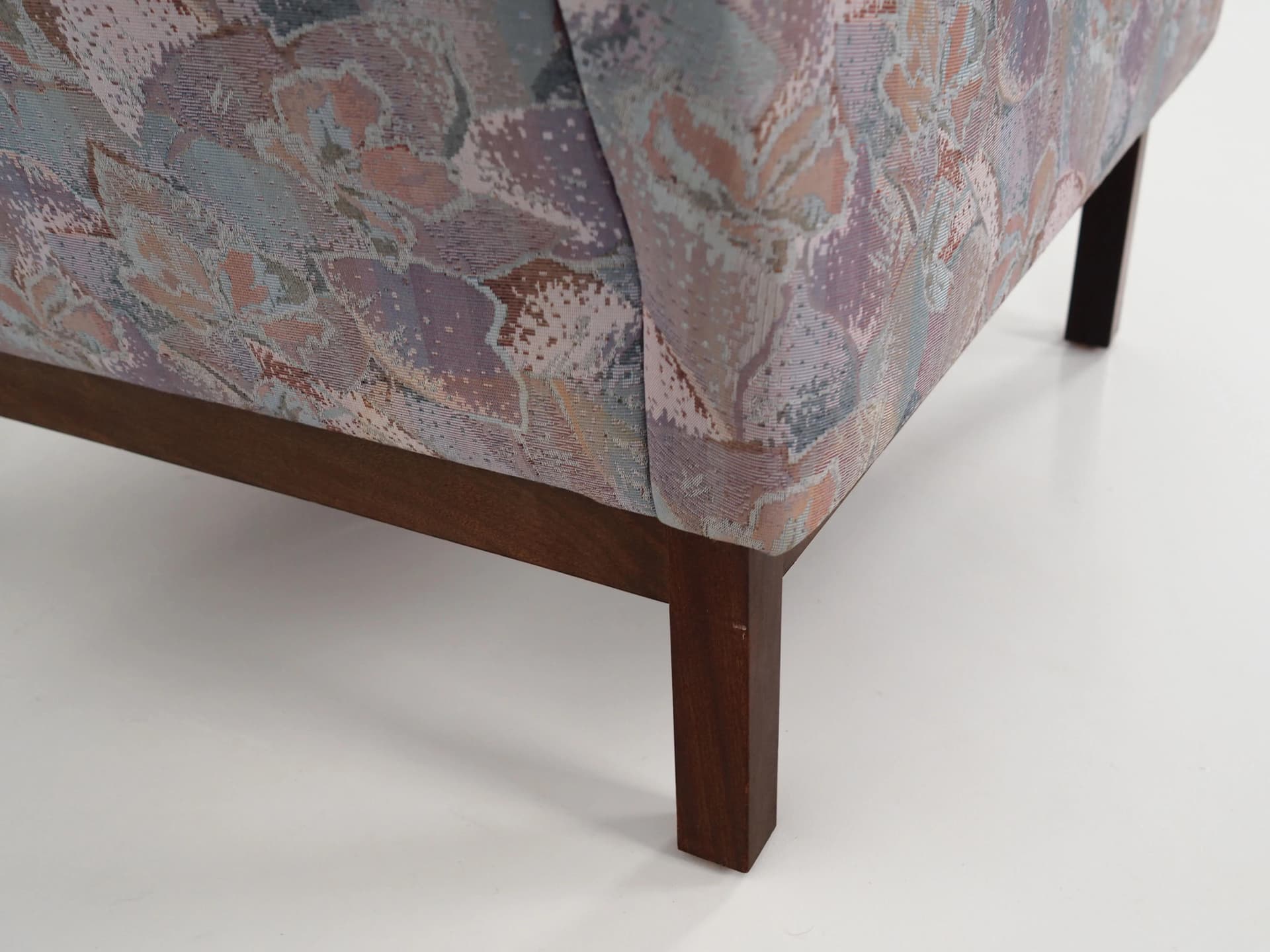 Armchair, violet, beech, Denmark, 1960s - 21059