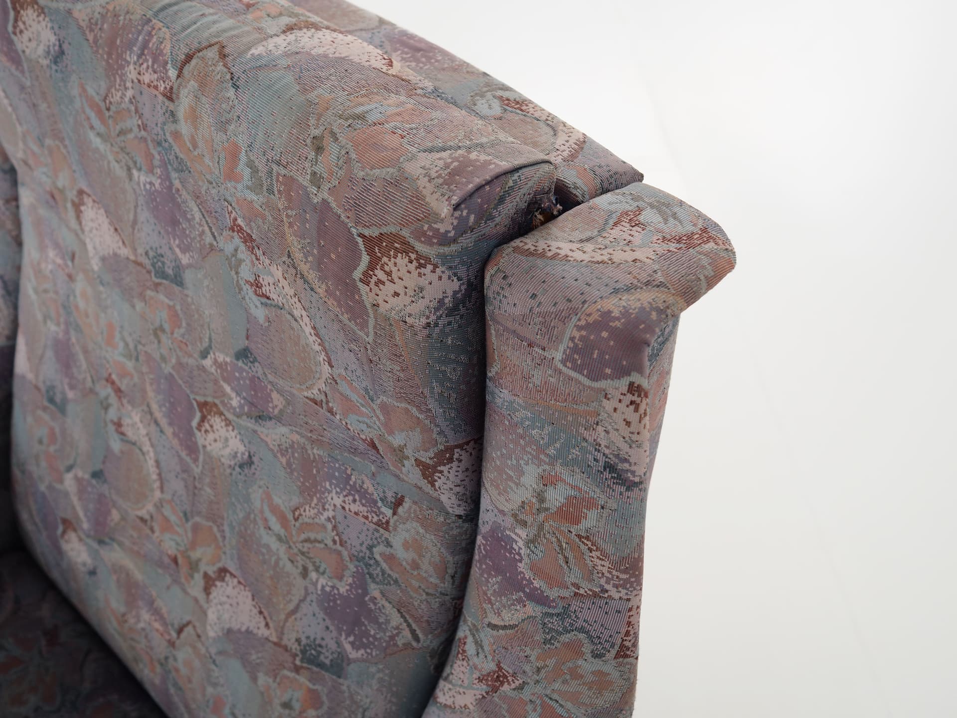 Armchair, violet, beech, Denmark, 1960s - 67516