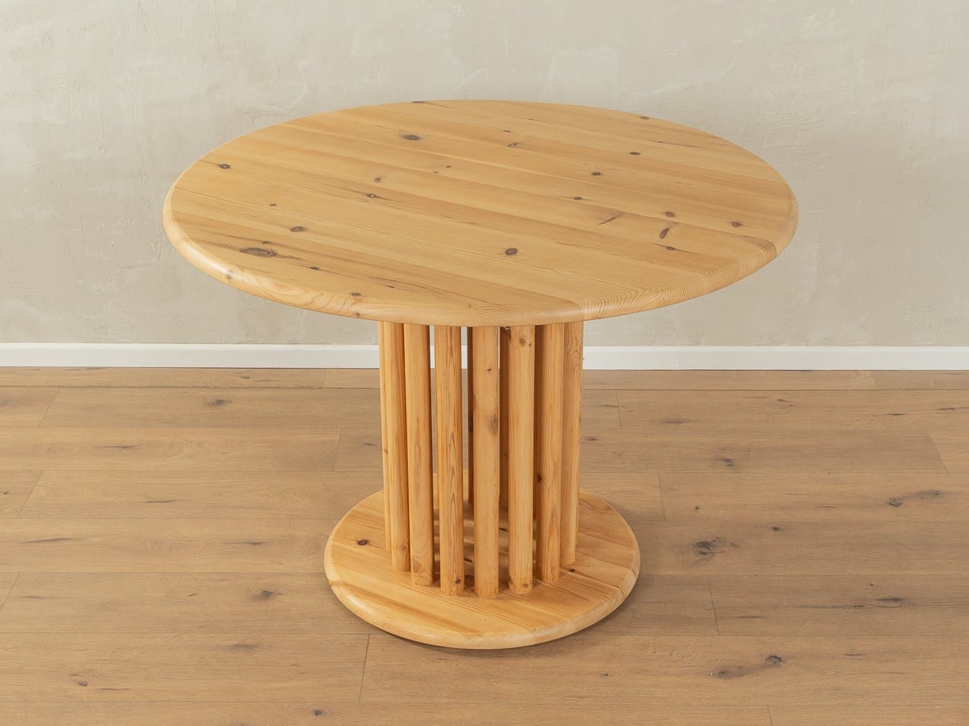 Stół jadalniany, sosna brązowy, Niemcy, lata 80. - 286086