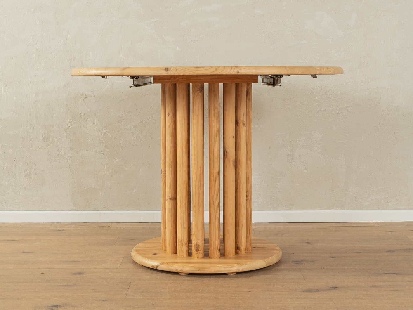 Stół jadalniany, sosna brązowy, Niemcy, lata 80. - 286093