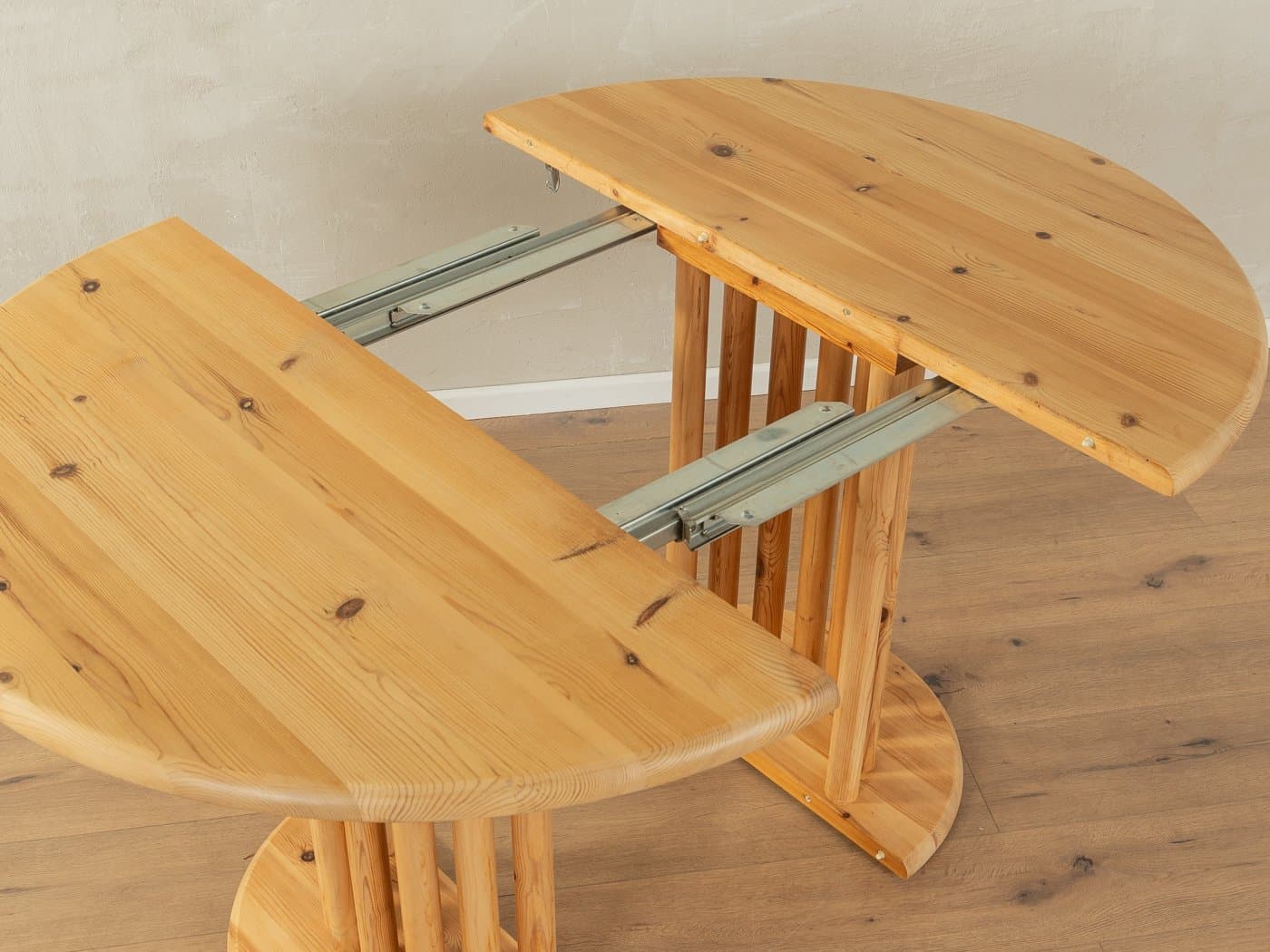 Stół jadalniany, sosna brązowy, Niemcy, lata 80. - 286083