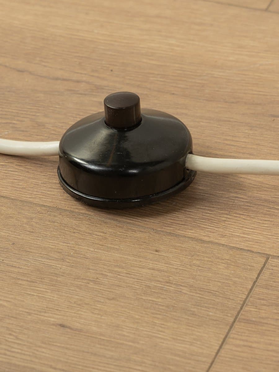 Lampa podłogowa, transparentny plastik, Niemcy, lata 70. - 285909