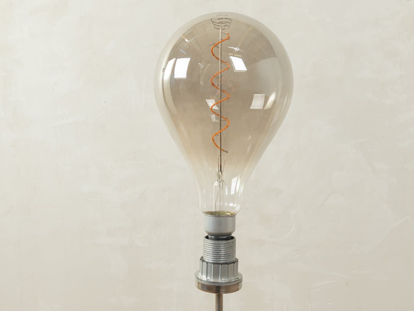 Lampa podłogowa, transparentny plastik, Niemcy, lata 70. - 285907