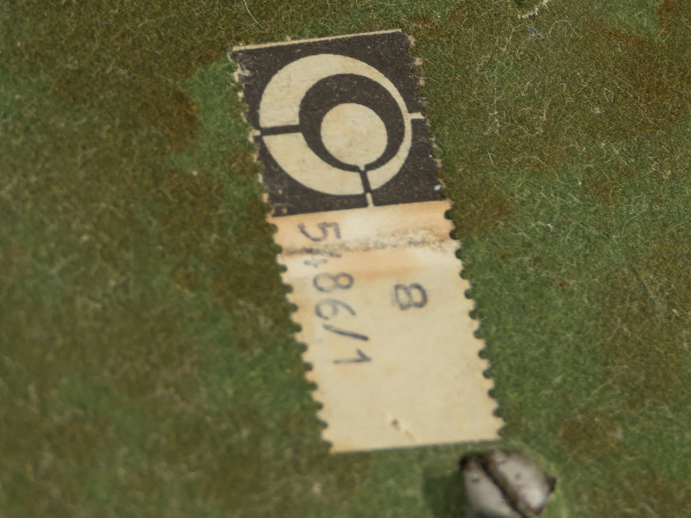 Lampa stołowa, złoty mosiądz, szkło, Niemcy, lata 70. - 285893