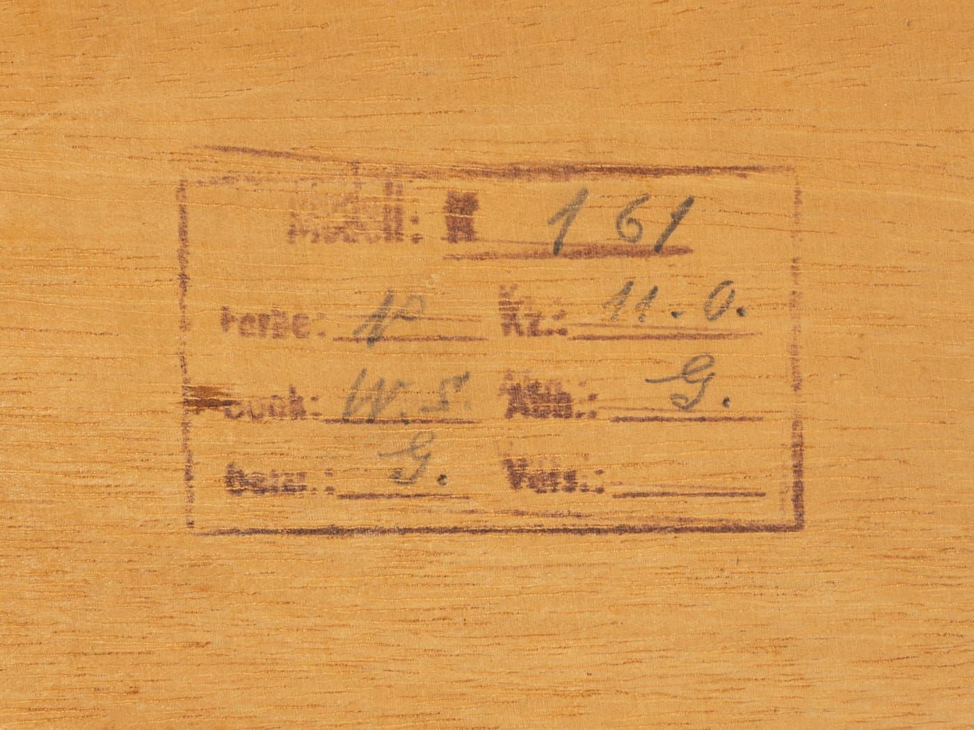 Highboard skandynawski, brązowy, teak, Niemcy, lata 60. - 285845