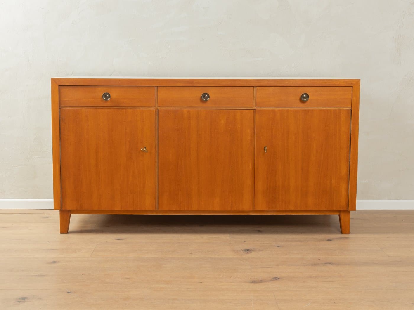 Kredens, brązowy, orzech, Niemcy, lata 50. - 285811