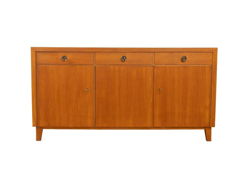 Kredens, brązowy, orzech, Niemcy, lata 50.