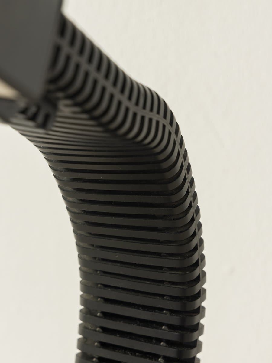 Desk lamp Kobra, black, metal, plastic, by K. Kurokawa, Japan, 1970s. - 285764