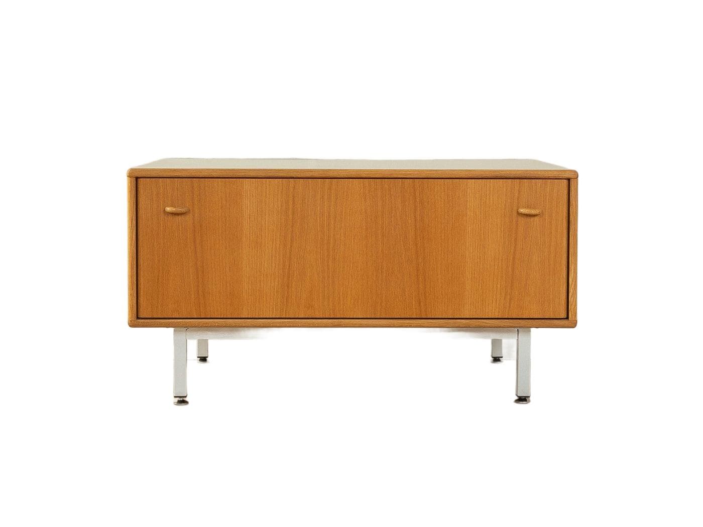 Komoda, beżowy, dąb, Niemcy, lata 80.