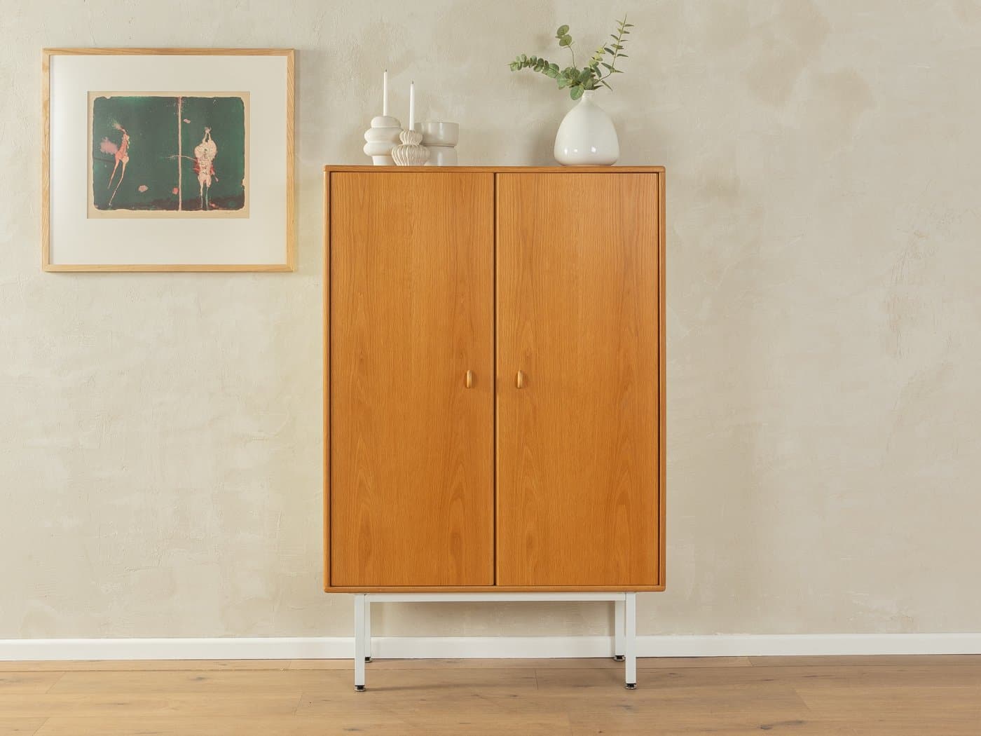 Komoda, dąb brązowy, Niemcy, lata 80. - 285678