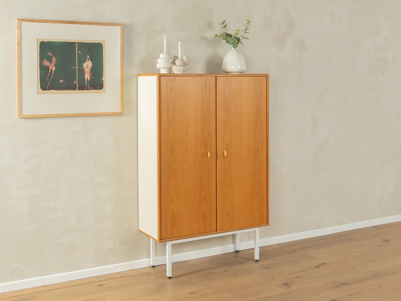 Komoda, dąb brązowy, Niemcy, lata 80. - 285679