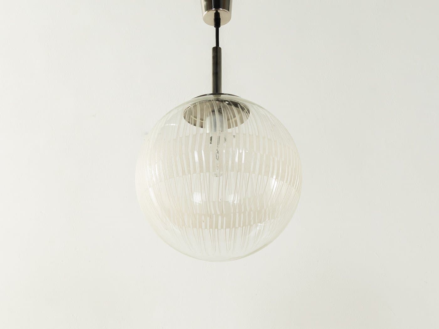 Lampa sufitowa, kryształ transparentny, Leclaire & Schäfer, Niemcy, lata 60. - 285654