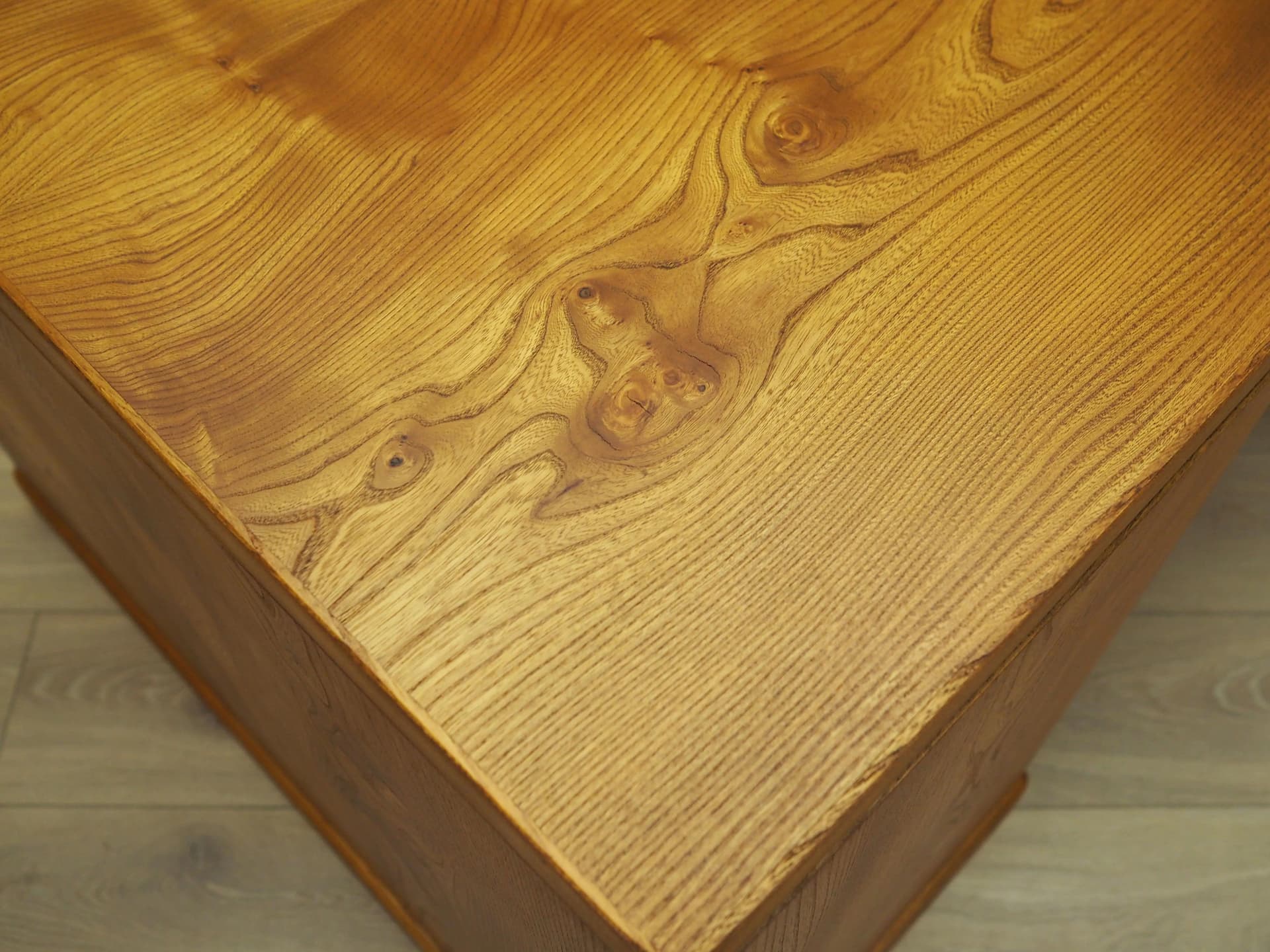 Biurko, czereśnia brąz, Dania, lata 60. - 21015