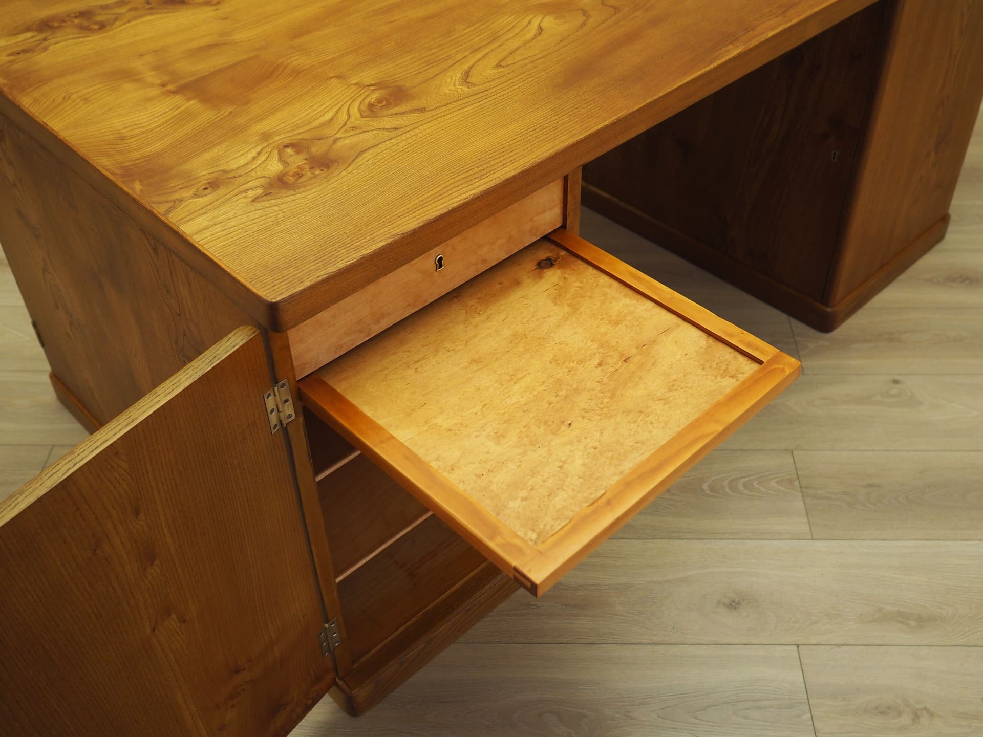 Biurko, czereśnia brąz, Dania, lata 60. - 67502