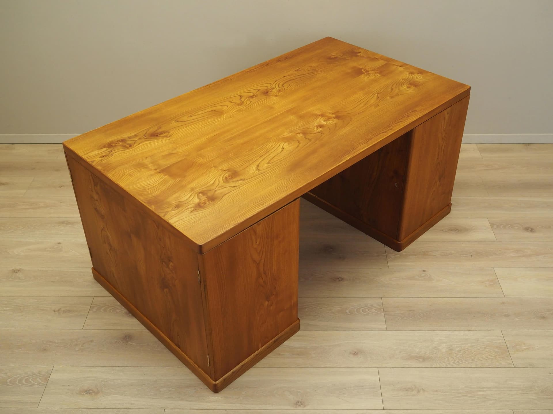 Biurko, czereśnia brąz, Dania, lata 60. - 21014