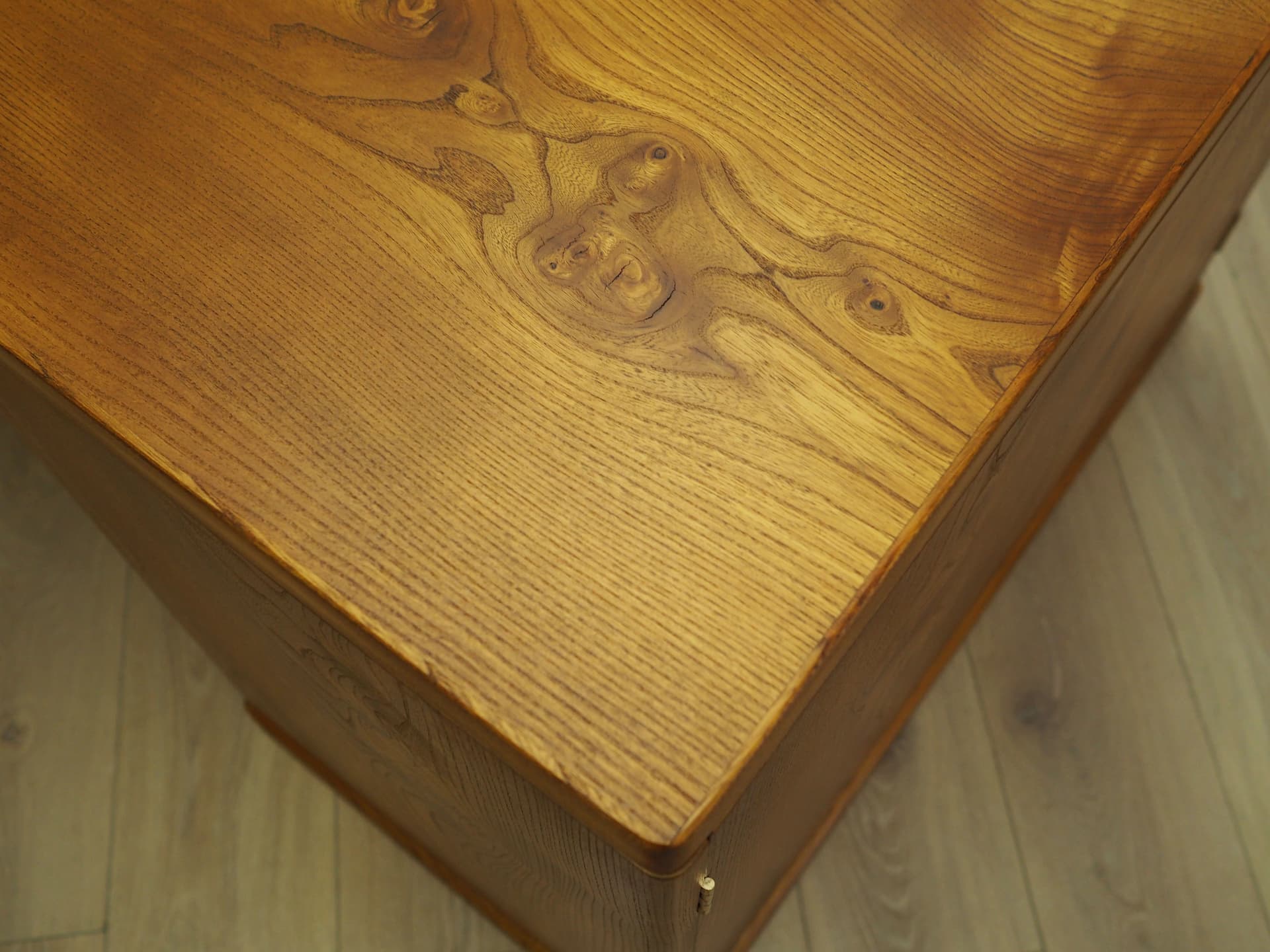 Biurko, czereśnia brąz, Dania, lata 60. - 67499