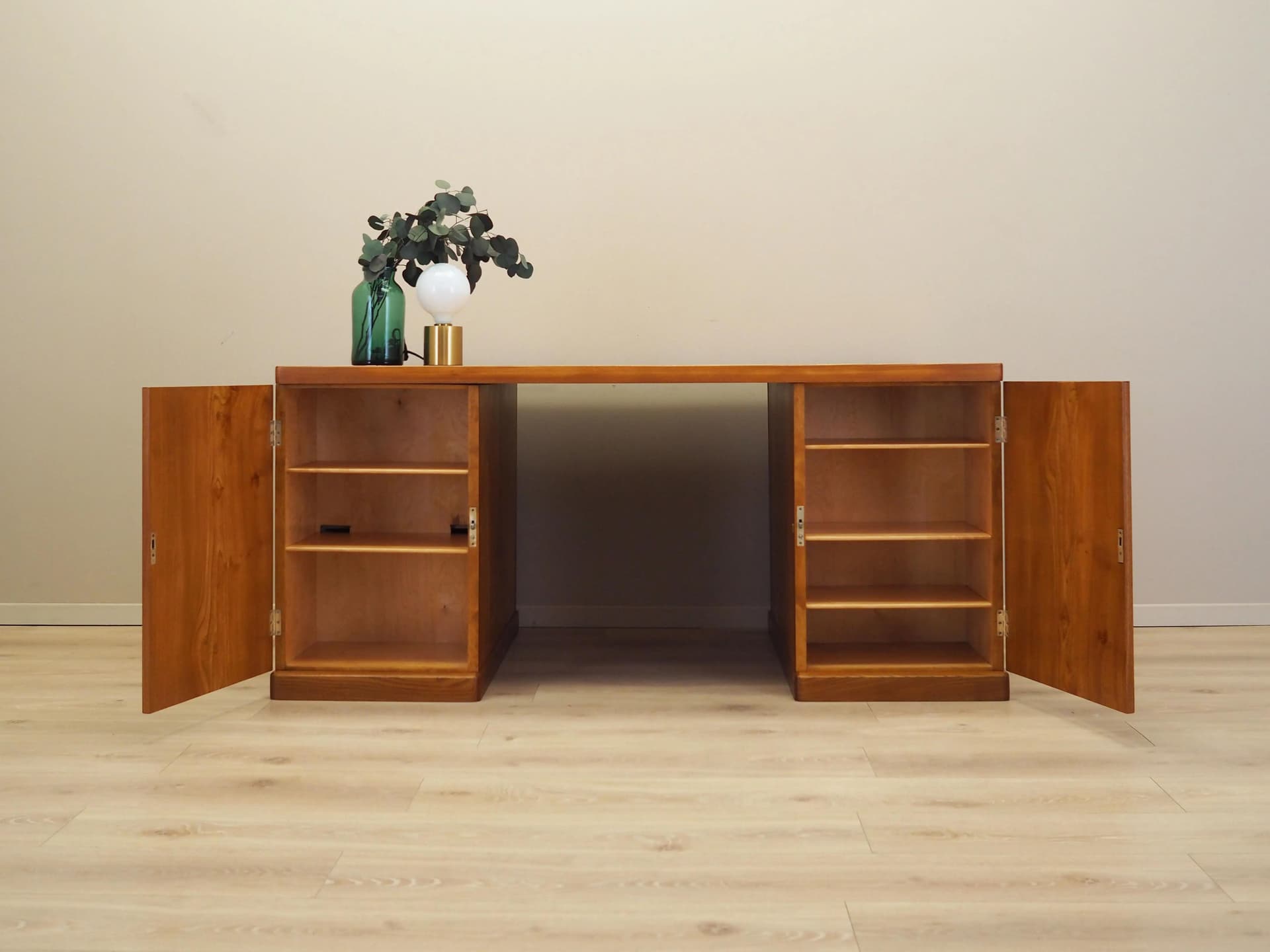 Biurko, czereśnia brąz, Dania, lata 60. - 21010