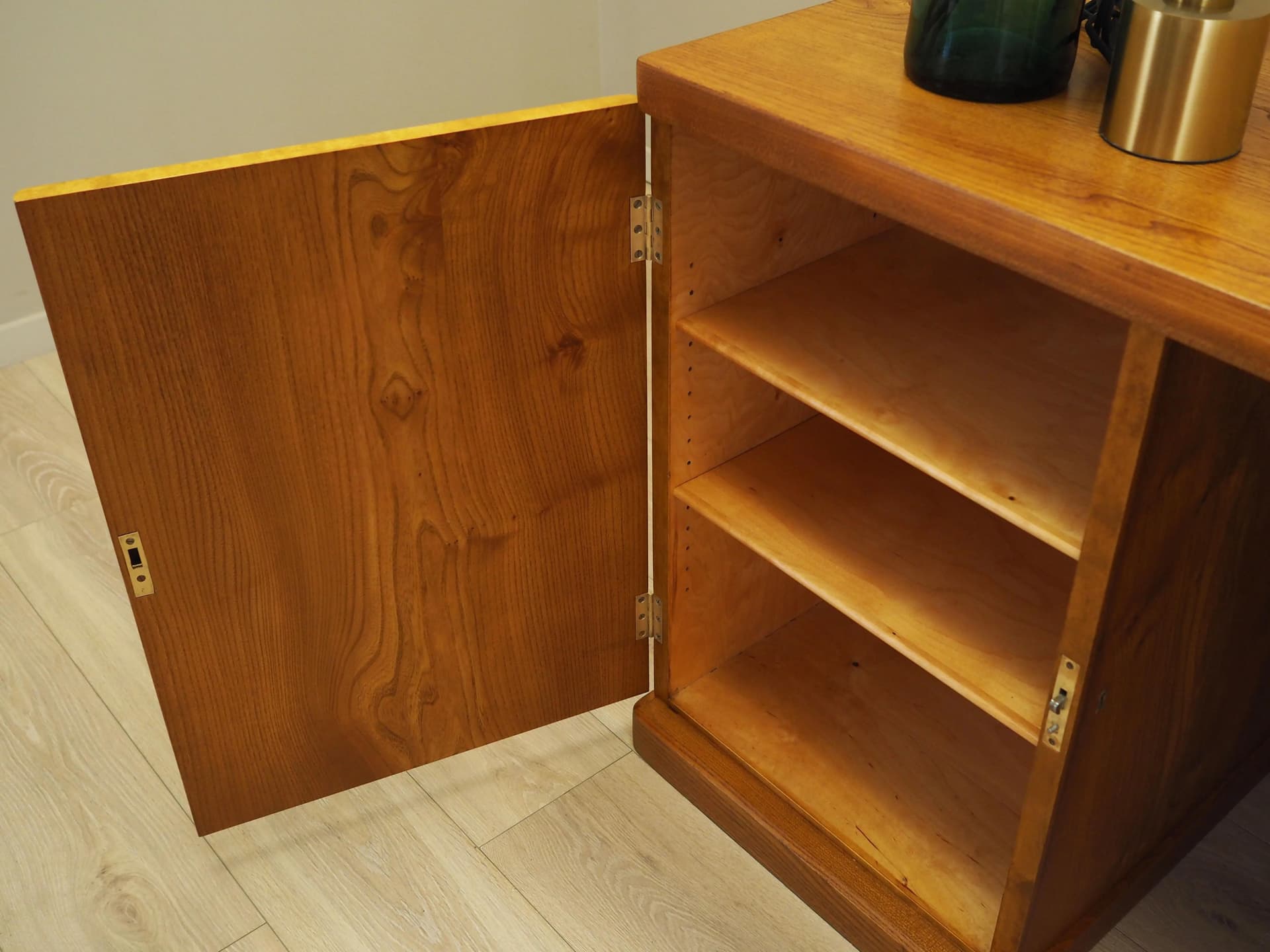 Biurko, czereśnia brąz, Dania, lata 60. - 21012