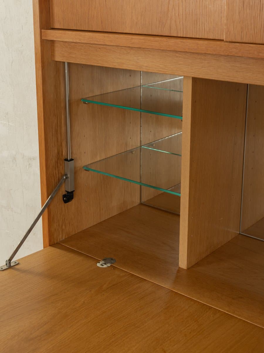 Barek, Oldenburger Möbelwerkstätten, dąb brązowy, Niemcy, lata 50. - 285498