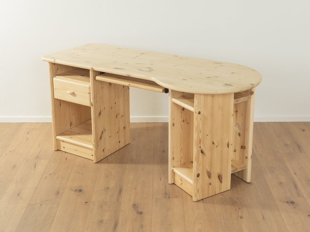 Desk, beige pine, Germany, 1980s - 285451