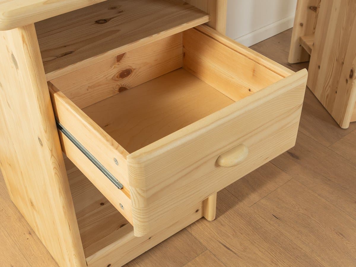 Desk, beige pine, Germany, 1980s - 285456