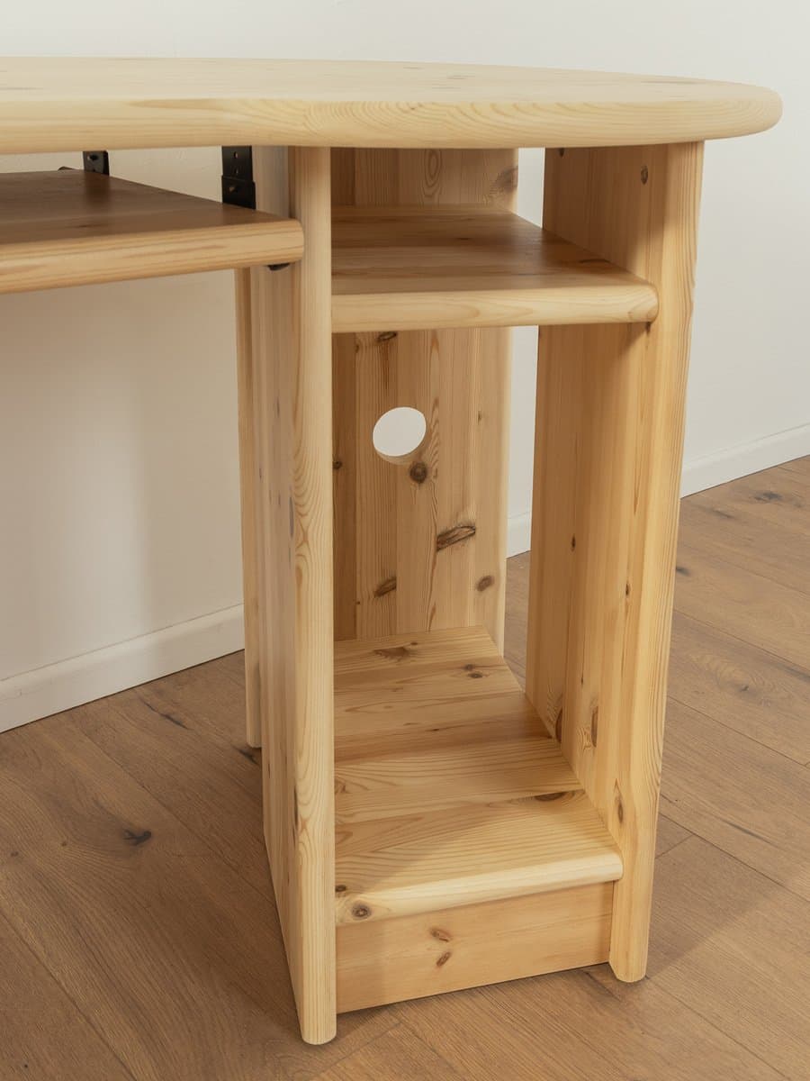 Desk, beige pine, Germany, 1980s - 285459