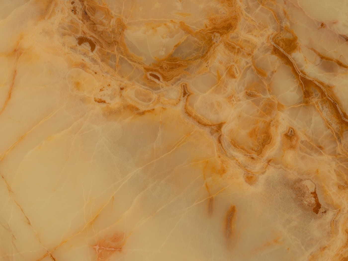 Stolik kawowy Onyx, marmur beżowy, stal nierdzewna, lata 60. - 285395