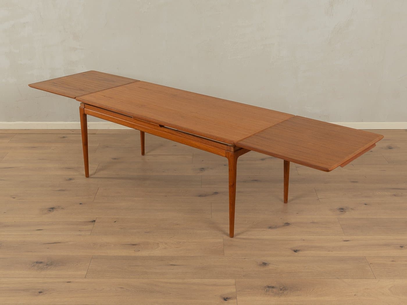 Stolik kawowy, teak brązowy, Dania, lata 60. - 285386