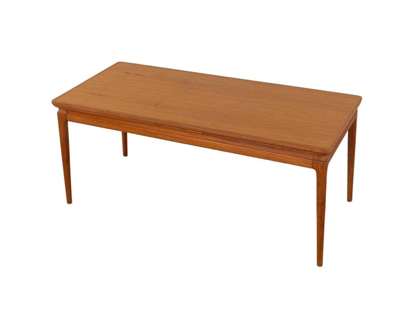 Stolik kawowy, teak brązowy, Dania, lata 60.