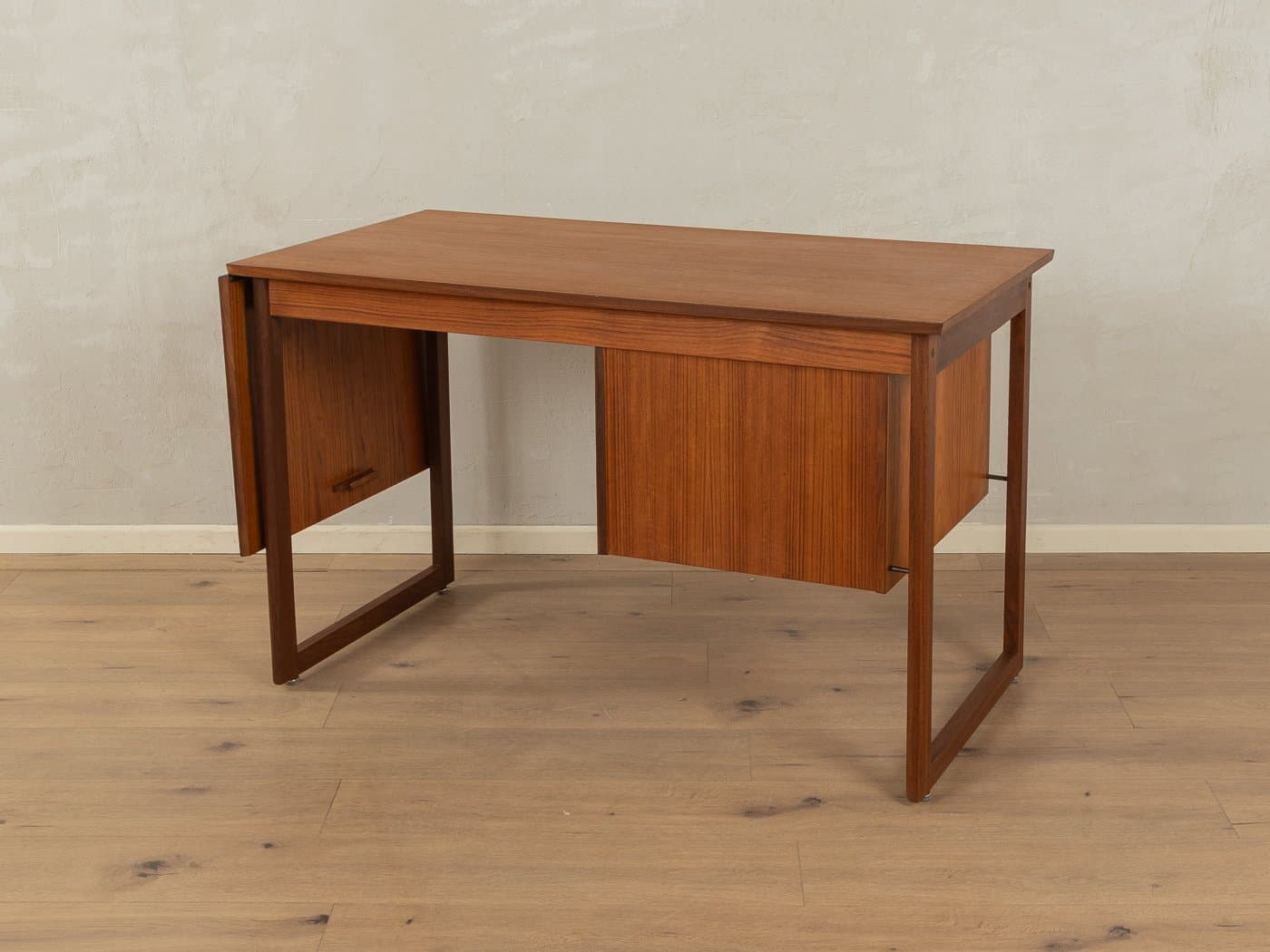 Desk, brown teak, Denmark, 1960s - 285373