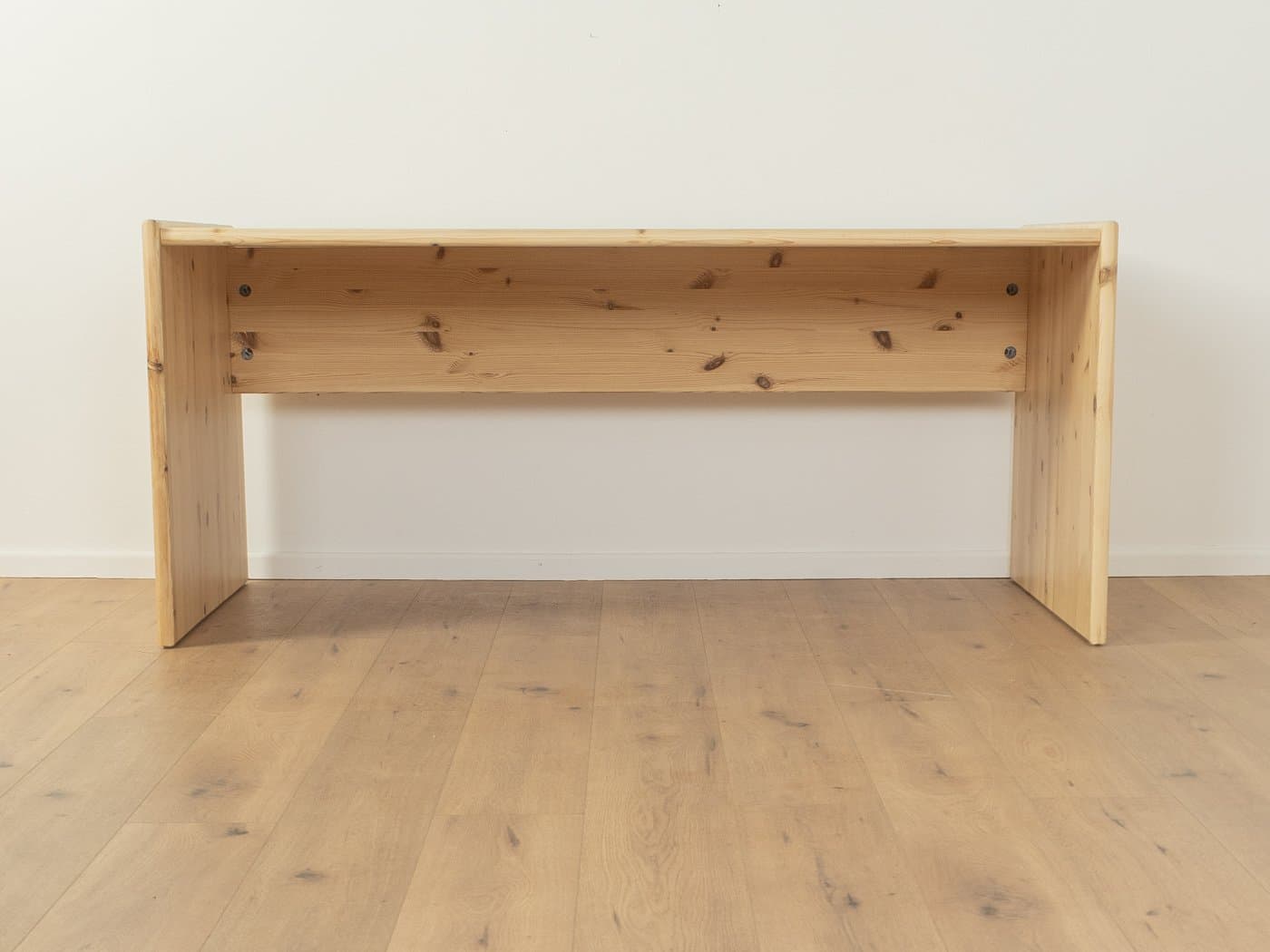 Desk, brown pine, Germany, 1980s. - 285286