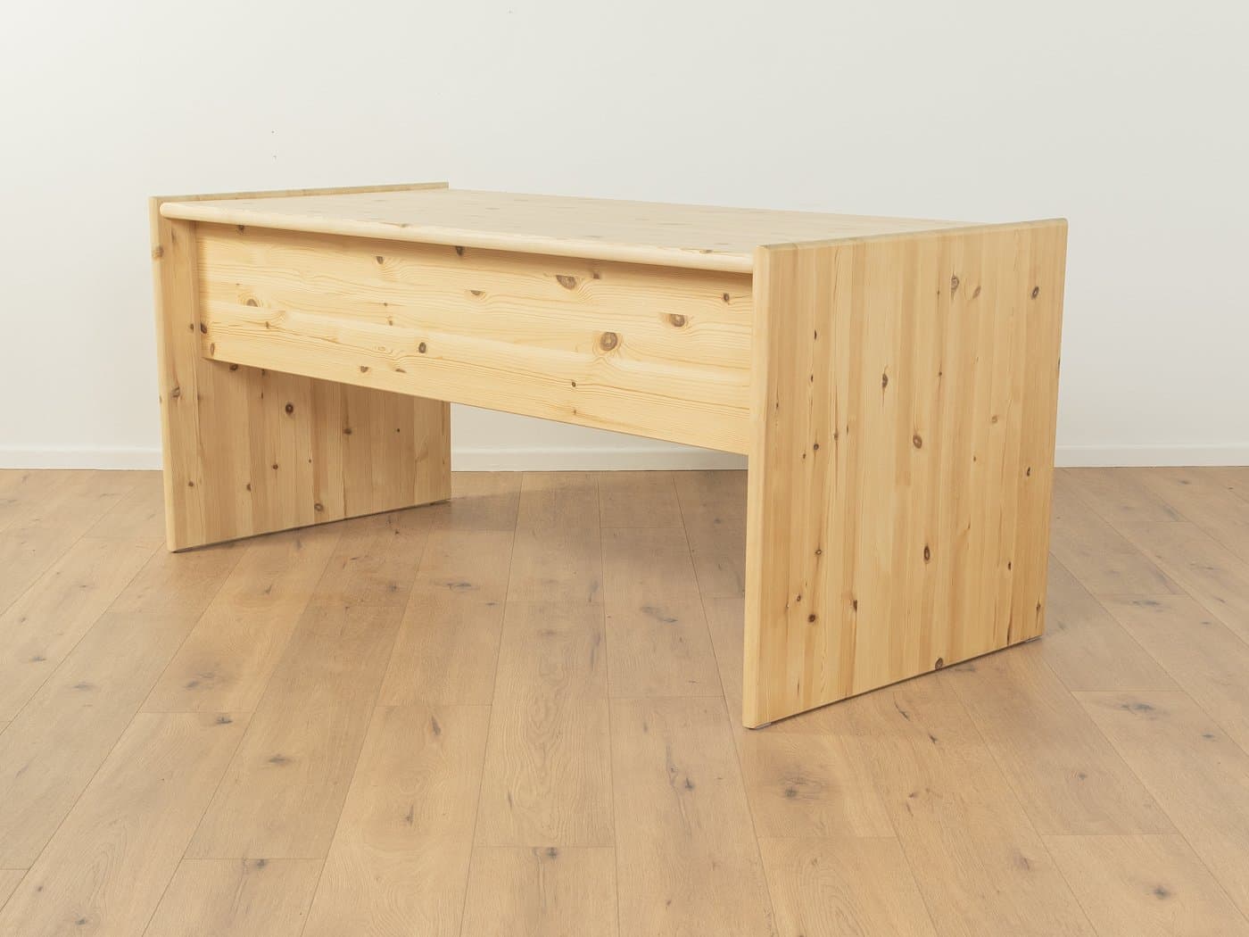 Desk, brown pine, Germany, 1980s. - 285283