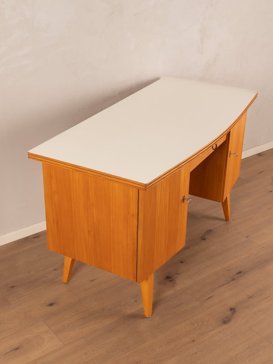 Desk, brown ash, Germany, 1950s - 285227
