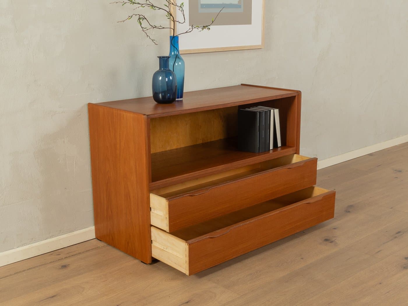 Komoda, Fredericia, teak brązowy, Dania, lata 60. - 285131