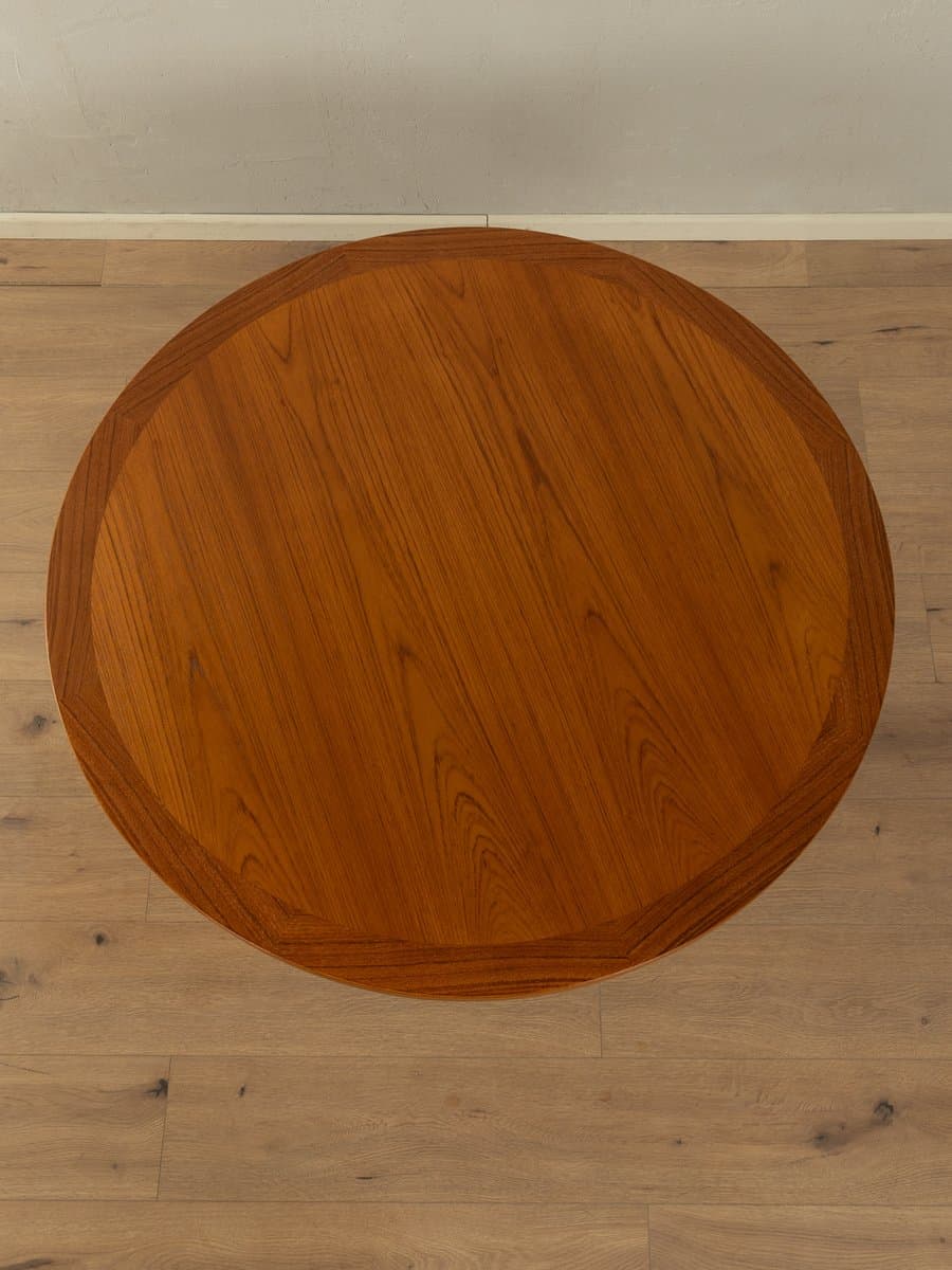 Stół jadalniany, brązowy, buk, teak, Dania, lata 60. - 285090