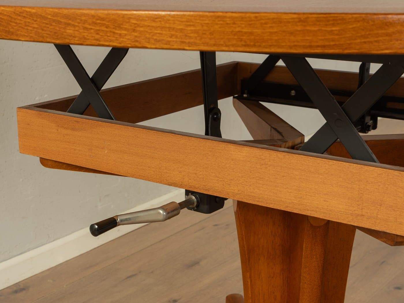 Stół jadalniany, brązowy, buk, teak, Dania, lata 60. - 285084