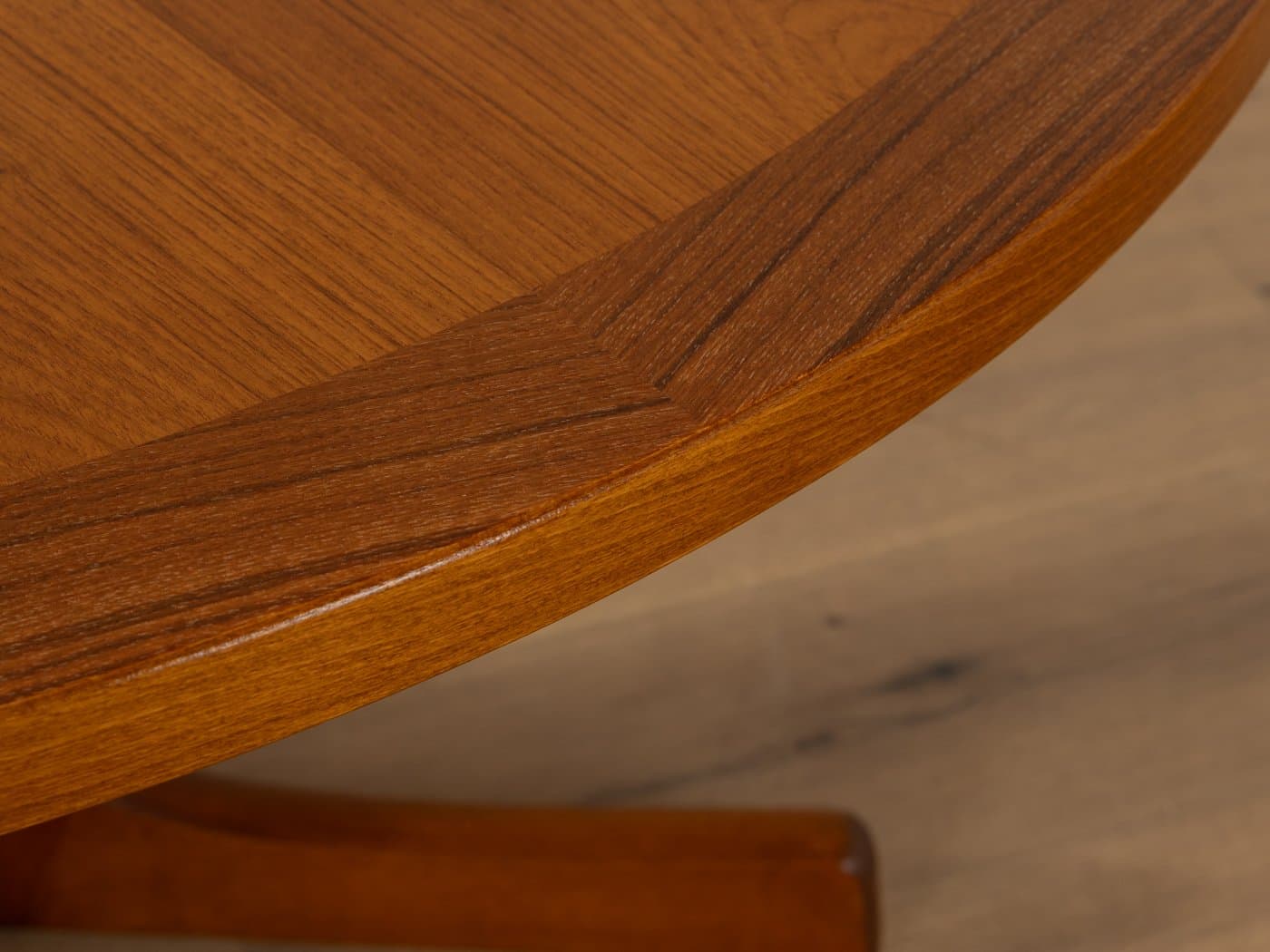 Stół jadalniany, brązowy, buk, teak, Dania, lata 60. - 285093