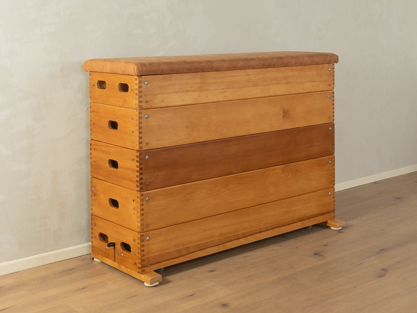 Komoda, brązowy, buk, Niemcy, lata 60. - 285072