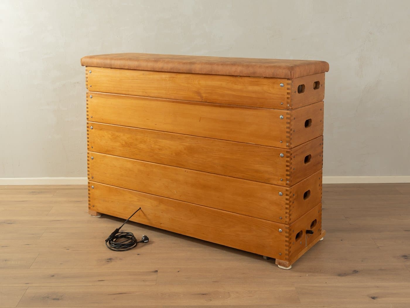 Komoda, brązowy, buk, Niemcy, lata 60. - 285080