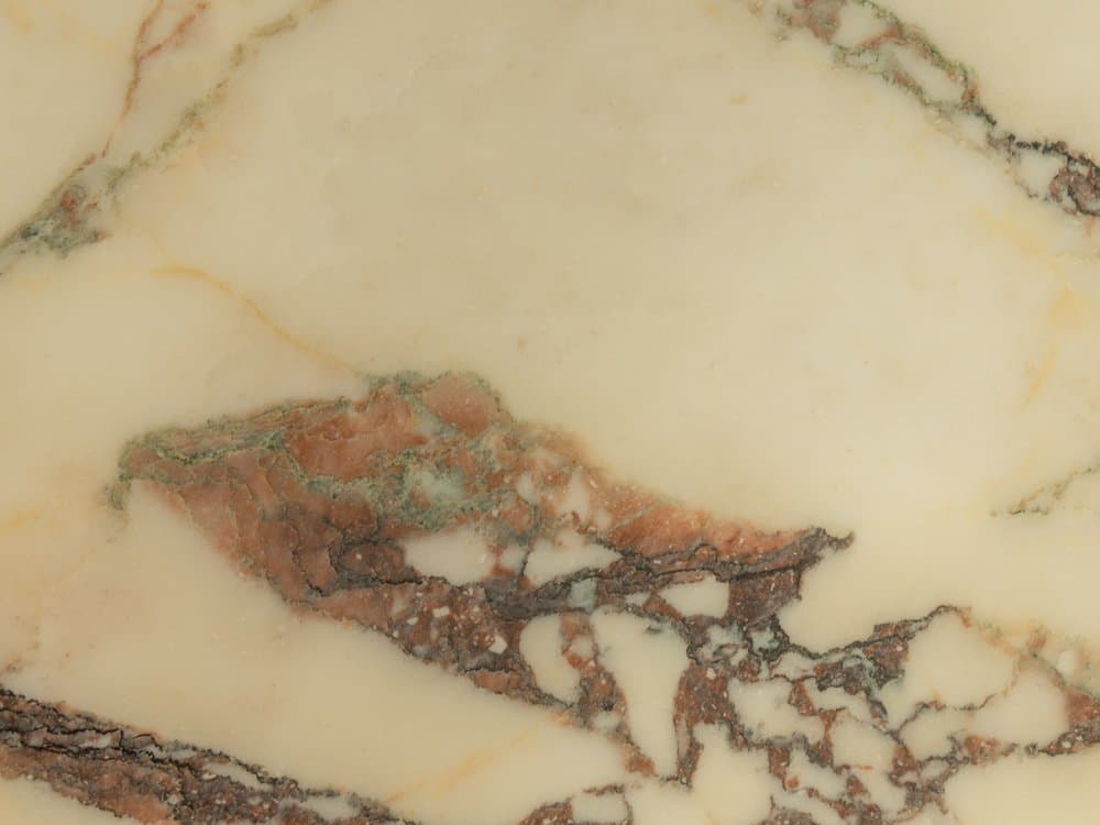 Desk, beige marble, black steel, Germany, 1960s. - 285040