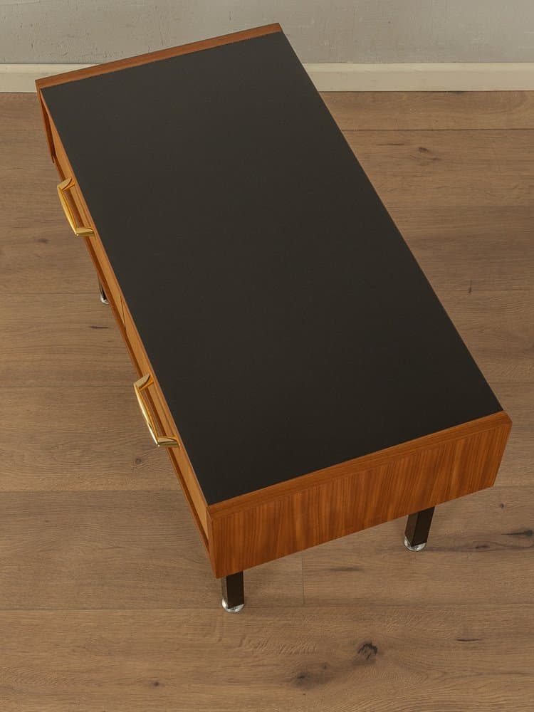 Komoda, teak, jesion, stal czarna, Niemcy, lata 60. - 285015