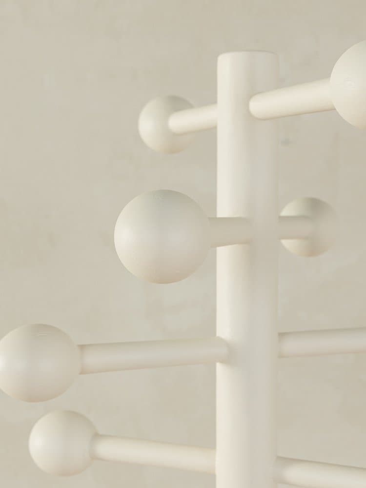 Wieszak stojący Postmodern, buk biały, Niemcy, lata 80. - 285000