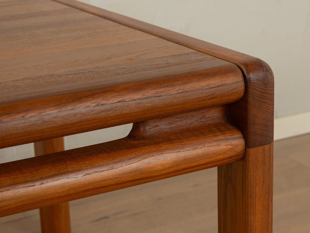 Coffee table, brown teak, Denmark, 1960s. - 284984