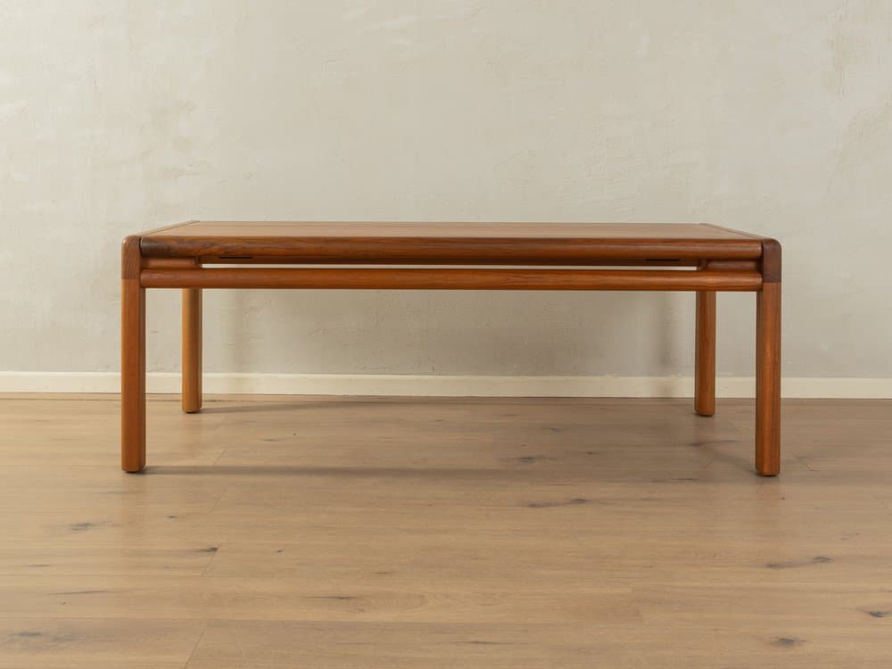 Coffee table, brown teak, Denmark, 1960s. - 284985