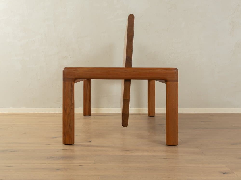 Coffee table, brown teak, Denmark, 1960s. - 284980